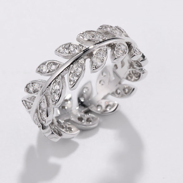 Leaf Band Ring