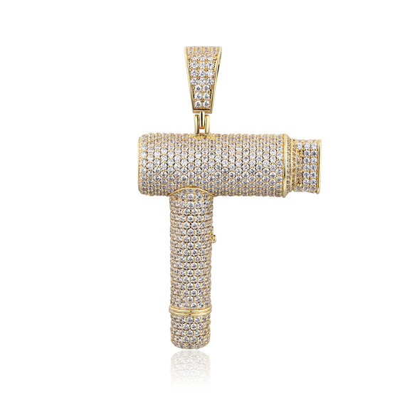CZ Hair Dryer Pendant
